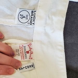 Lucky Brand white pants